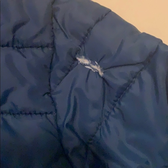 Blue down jacket - Picture 2 of 2